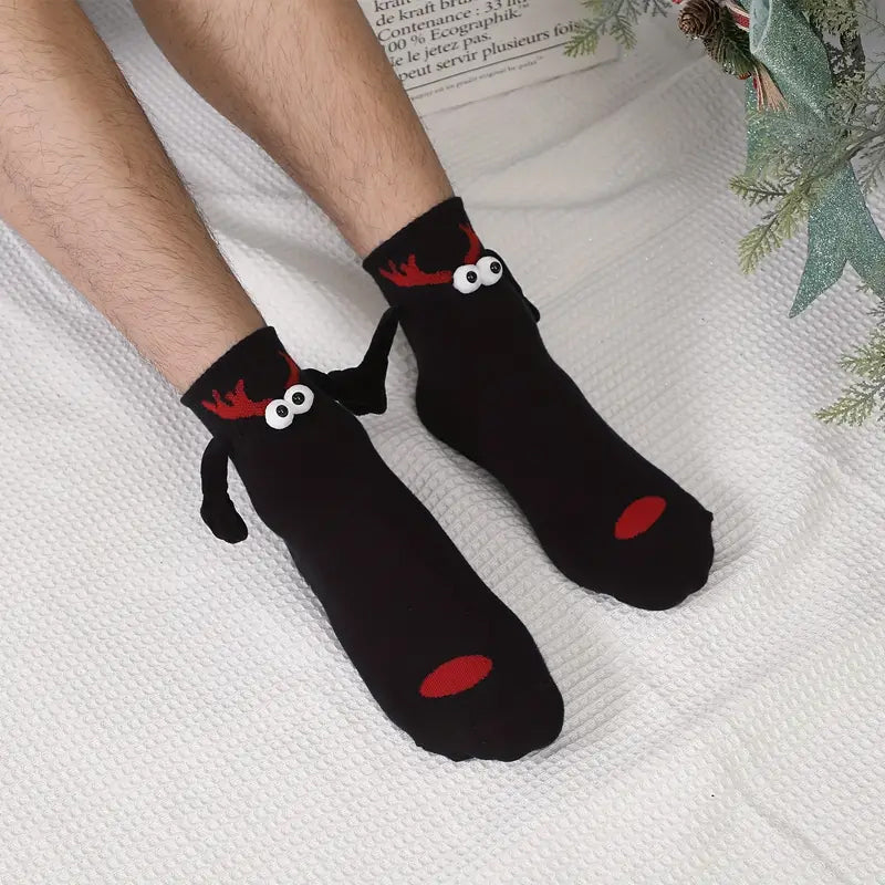  🎄🧦 Christmas Hand-in-Hand Stockings