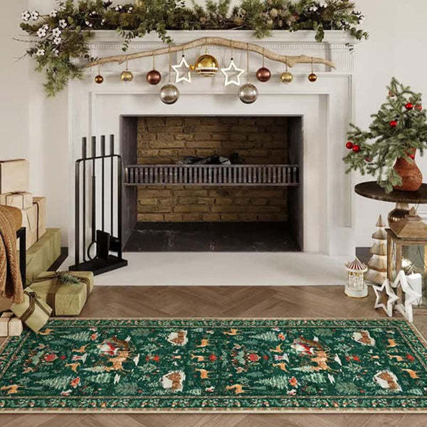  🎊Christmas Sale - 50% Off🎊 Soft, Non-slip Christmas Rugs, Home Decor