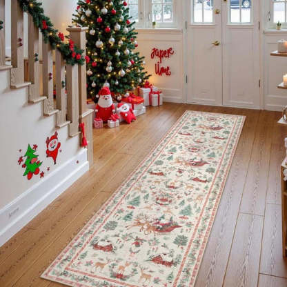 🎊Christmas Sale - 50% Off🎊 Soft, Non-slip Christmas Rugs, Home Decor