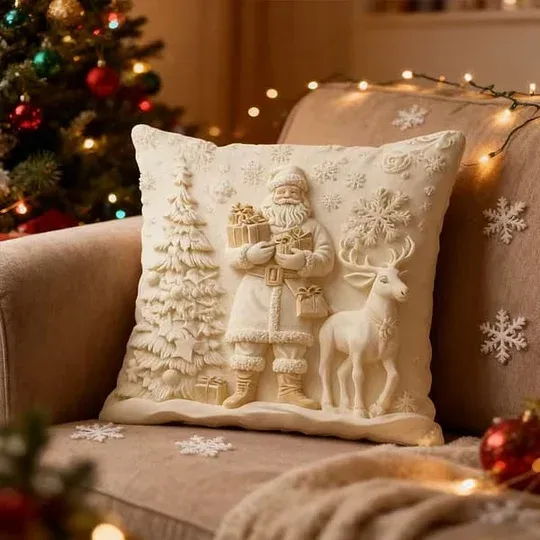🎅Christmas Sale 50% OFF!!🎄70K+ SOLD! 🎁✨Christmas 3D Printed Pillowcase💕