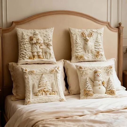 🎅Christmas Sale 50% OFF!!🎄70K+ SOLD! 🎁✨Christmas 3D Printed Pillowcase💕