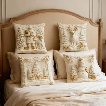 🎅Christmas Sale 50% OFF!!🎄70K+ SOLD! 🎁✨Christmas 3D Printed Pillowcase💕