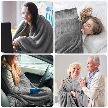 🔥Last Day 50% OFF🔥 Heated Blanket Sweater