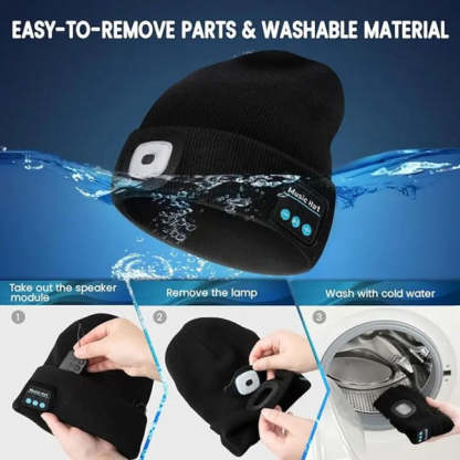 🎄LED Bluetooth Beanie