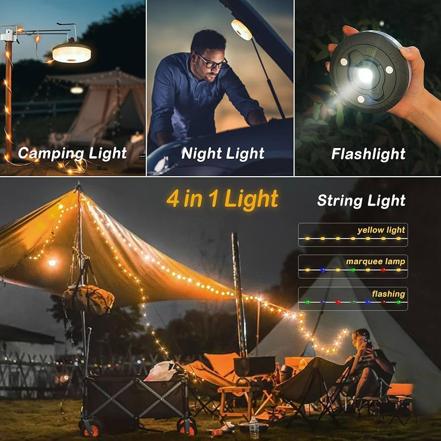 GlowMate™ 4-in-1 Camp Light