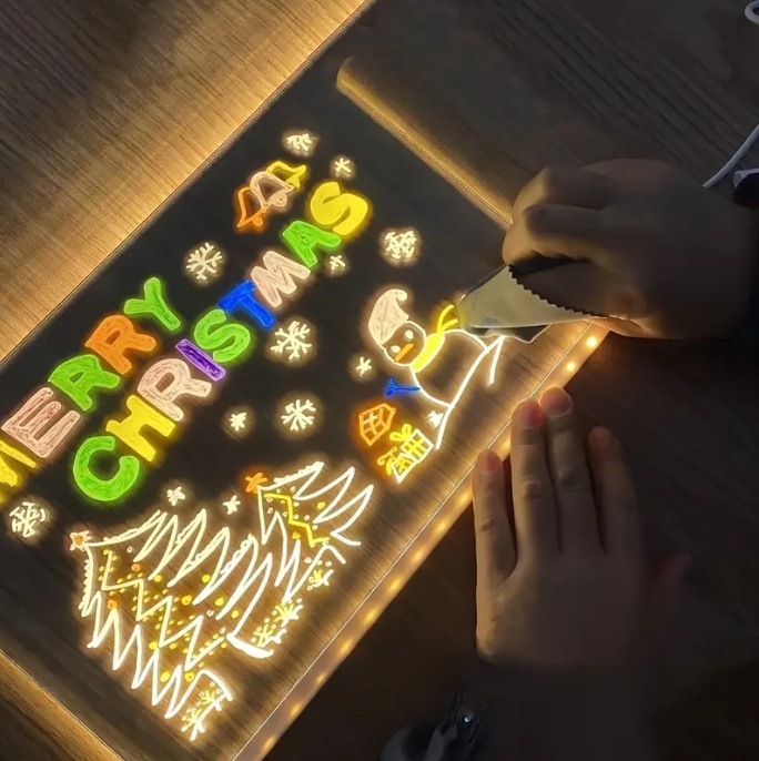  LED GRAFFITI BOARD WITH COLORS