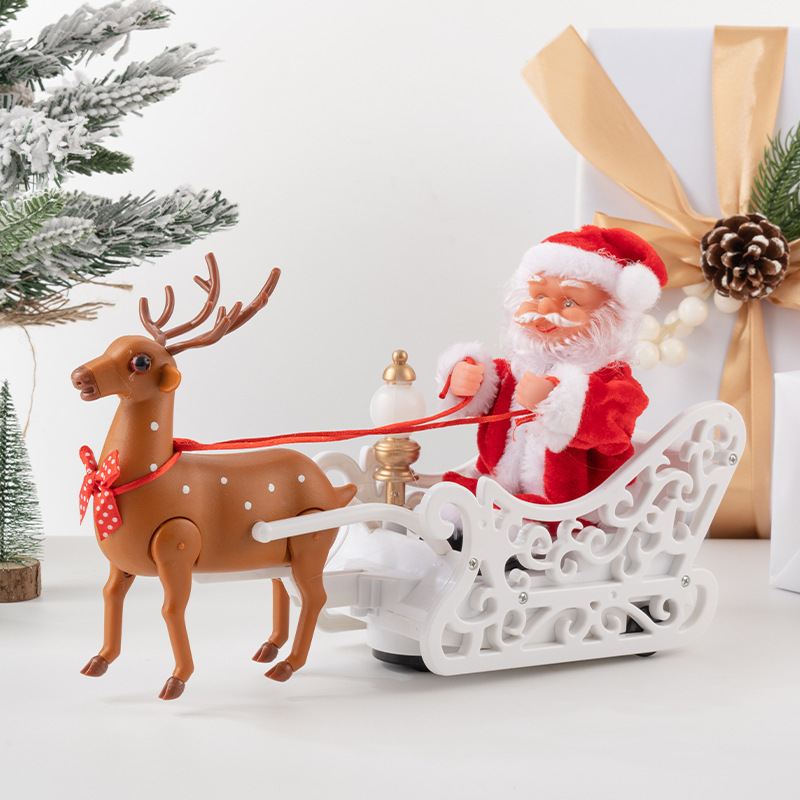 🎅 Early Christmas Sale🎅Electric Climbing Santa With Music
