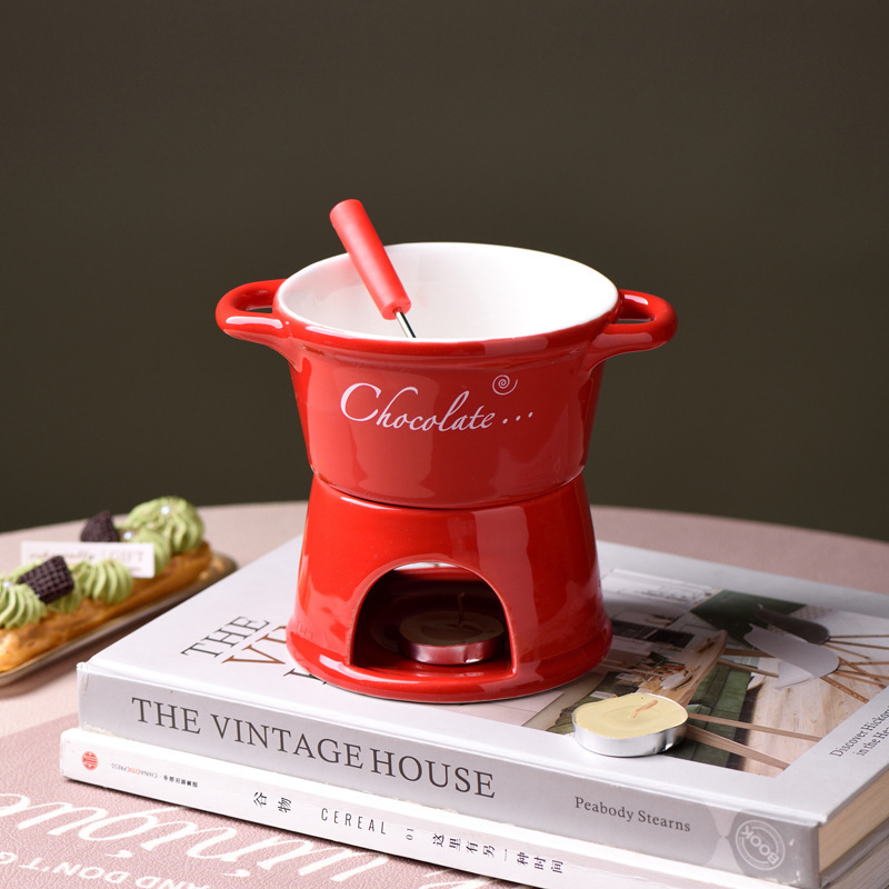 Ceramic Butter Chocolate Fondue Mug