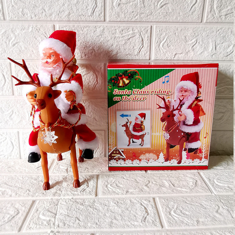 🎅 Early Christmas Sale🎅Electric Climbing Santa With Music