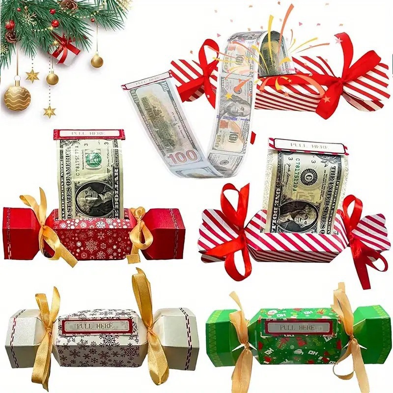 🎄Christmas Surprise Money Pull Pouch🎁