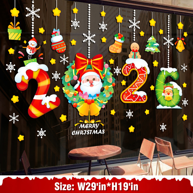 ✨LAST DAY: 50% OFF! 🎅🎄 Colorful Christmas Window Stickers