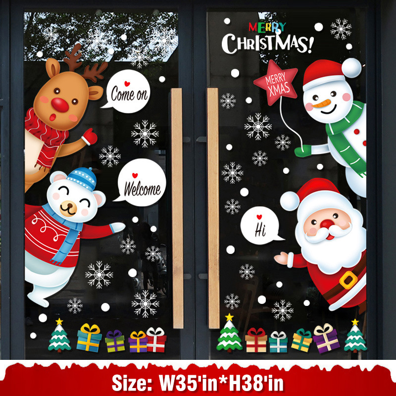 ✨LAST DAY: 50% OFF! 🎅🎄 Colorful Christmas Window Stickers