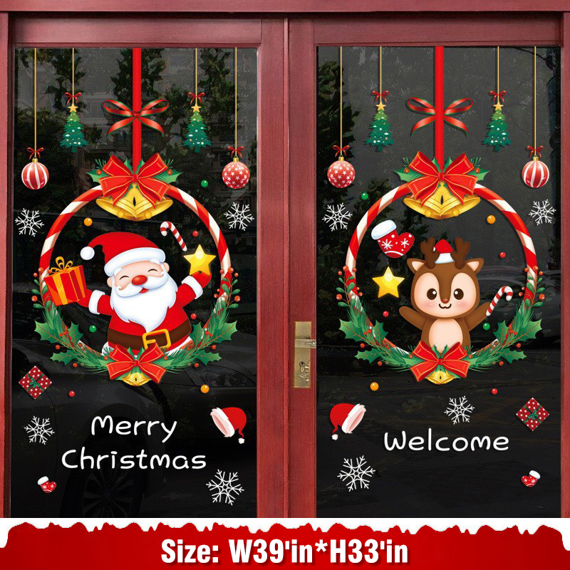 ✨LAST DAY: 50% OFF! 🎅🎄 Colorful Christmas Window Stickers
