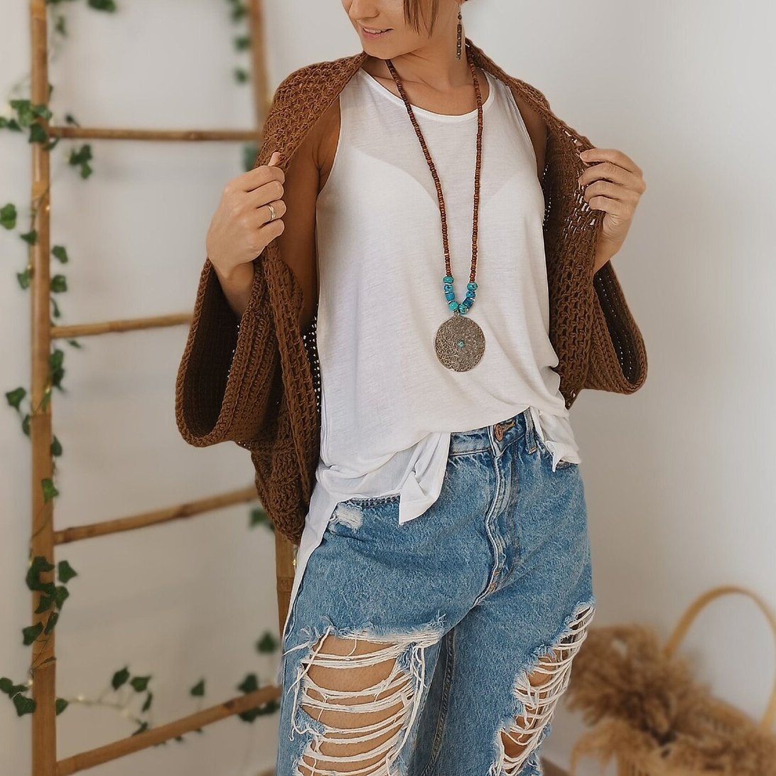 🧶Women's Knitted Cocoon Shawl🧣