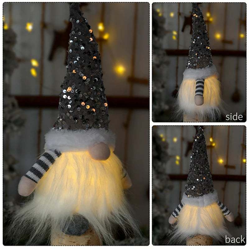 Glowing Christmas Plush Dwarf