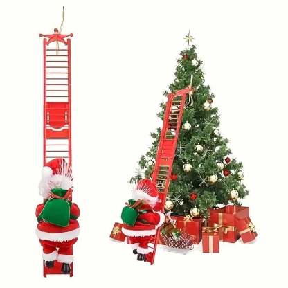 🎅 Early Christmas Sale🎅Electric Climbing Santa With Music