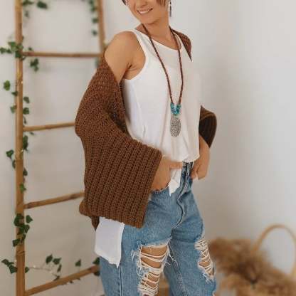 🧶Women's Knitted Cocoon Shawl🧣