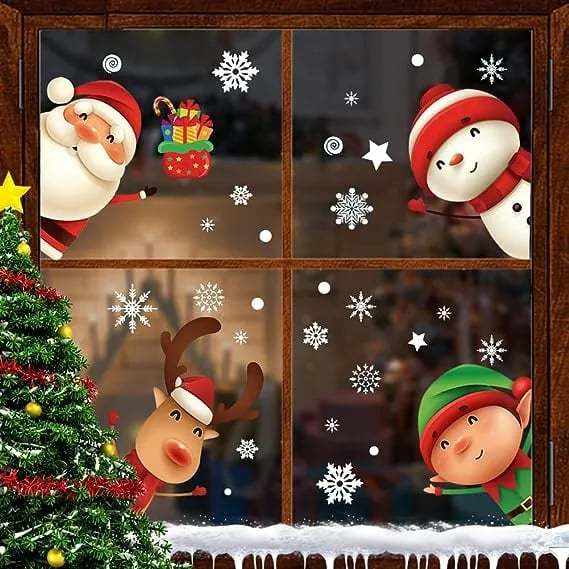 ✨LAST DAY: 50% OFF! 🎅🎄 Colorful Christmas Window Stickers