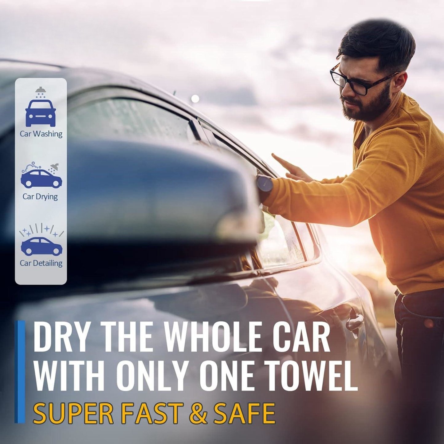 ✨Last Day 49% OFF - Microfiber Car Drying Towel