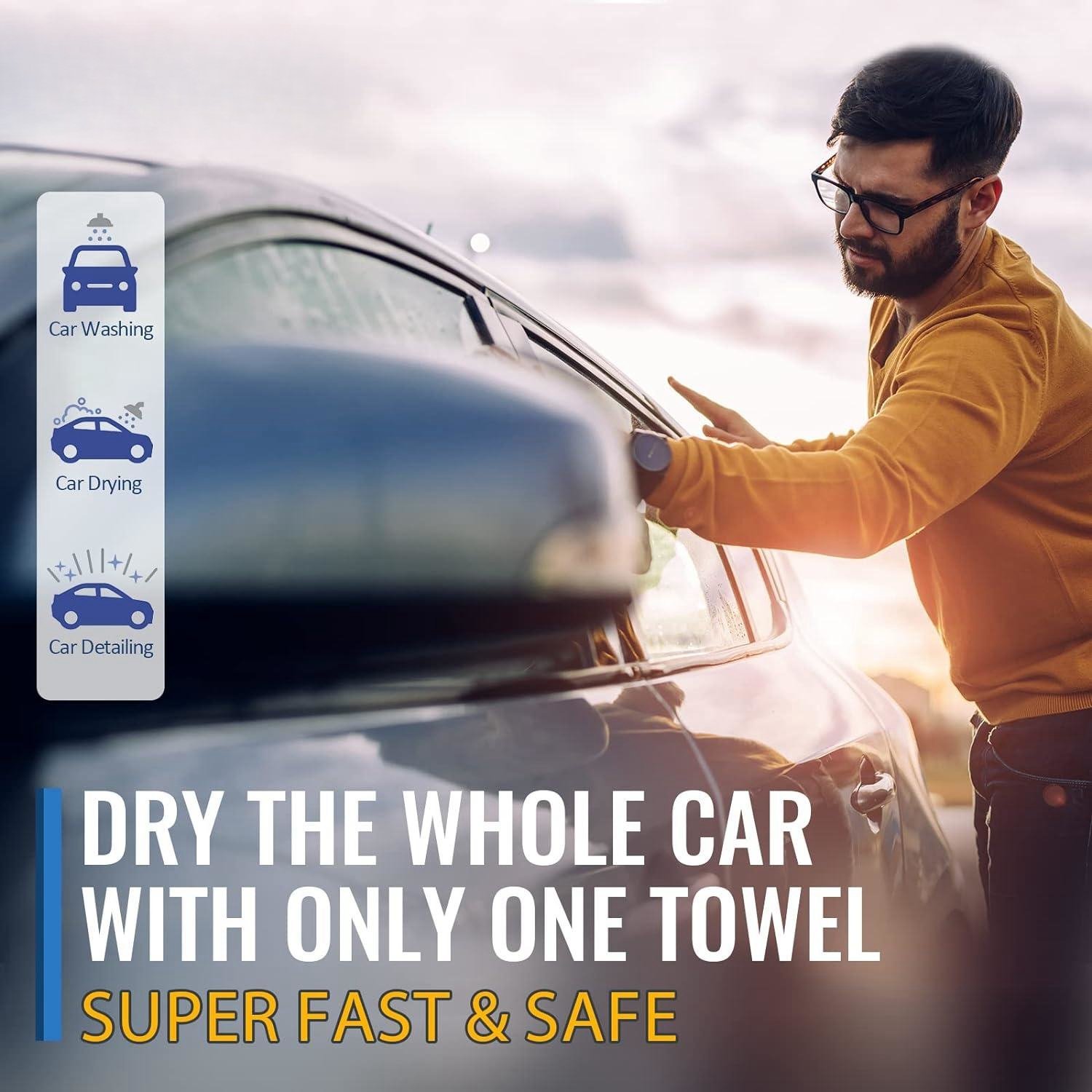 ✨Last Day 49% OFF - Microfiber Car Drying Towel