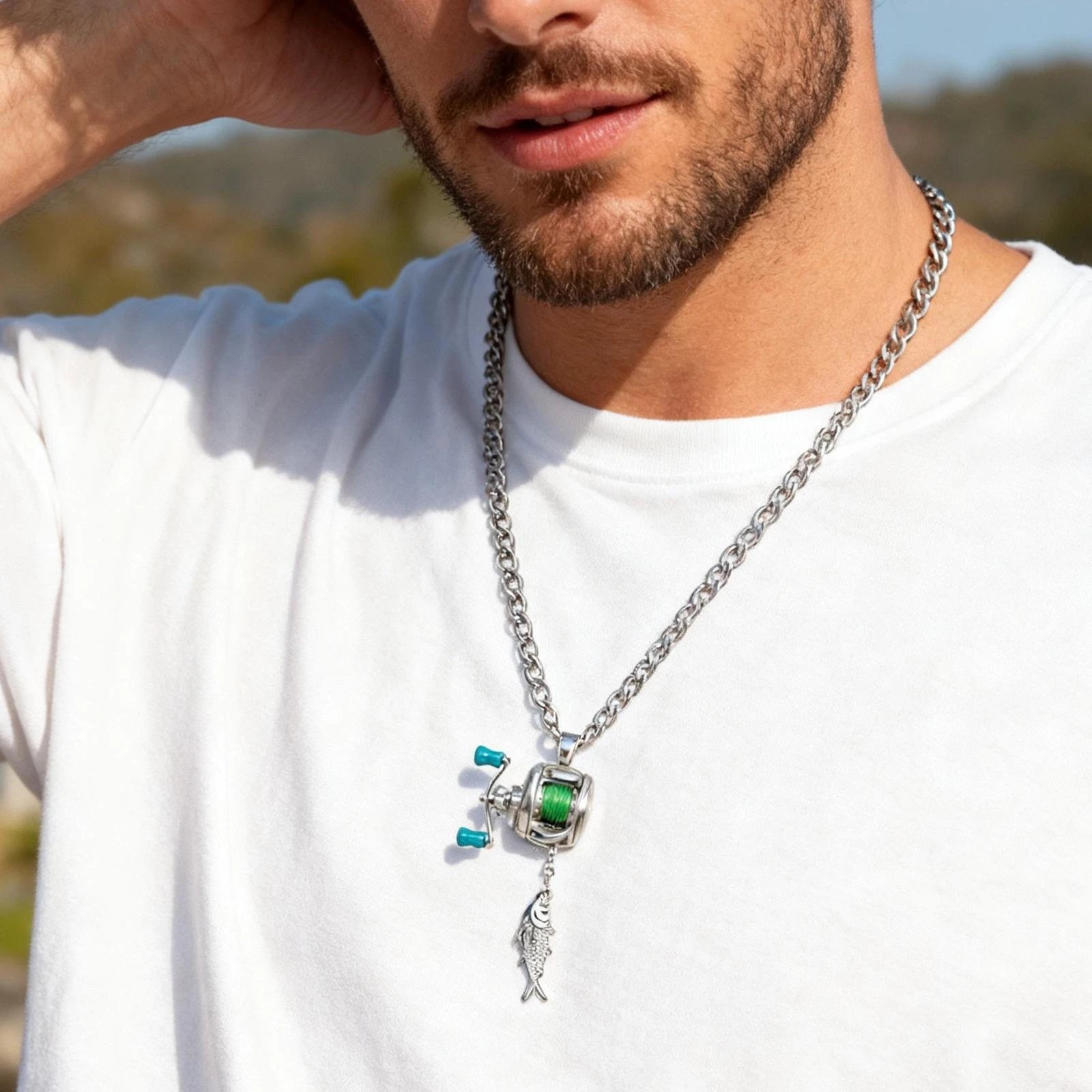 🎁Fishing Reel Jewelry Set