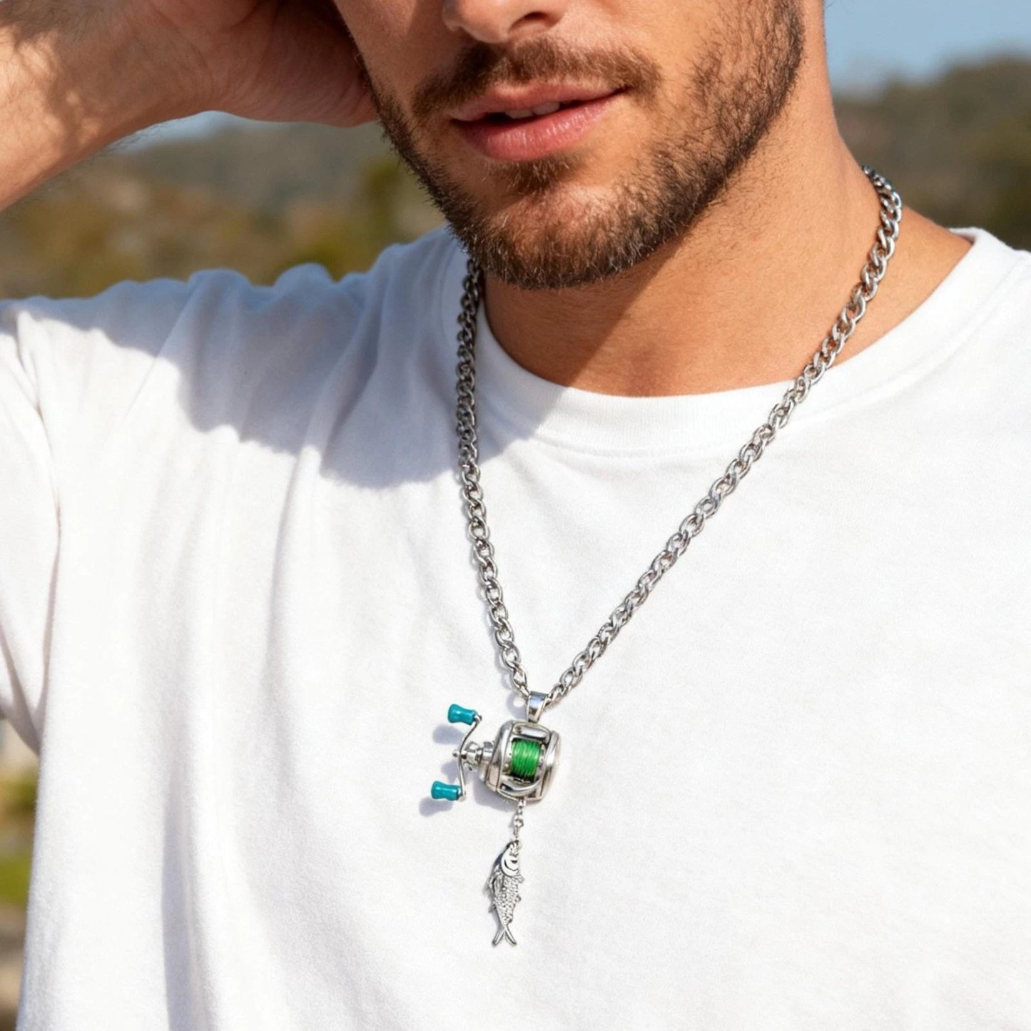 🎁Fishing Reel Jewelry Set