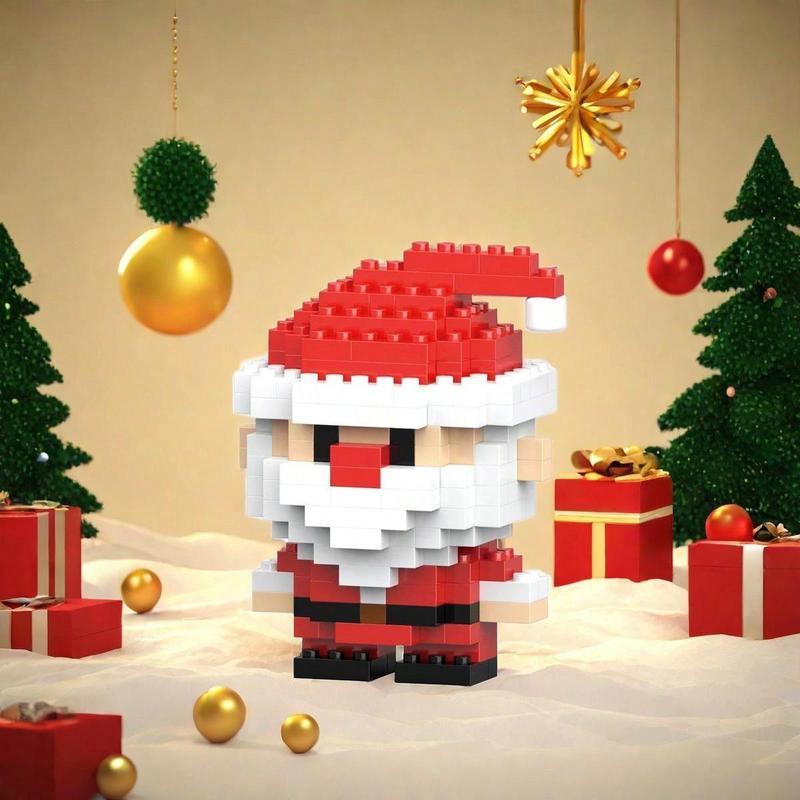 Santa Claus Design Building Blocks Toy