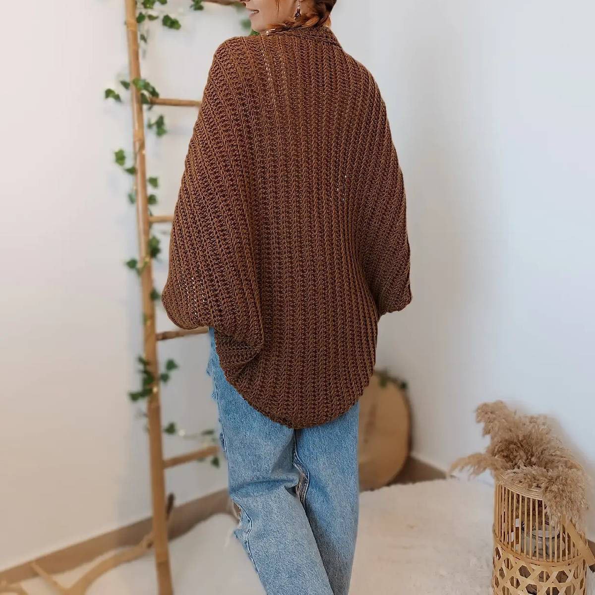 🧶Women's Knitted Cocoon Shawl🧣