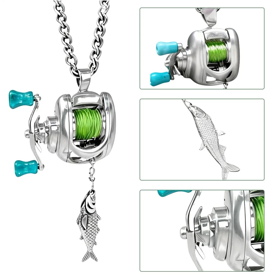 🎁Fishing Reel Jewelry Set
