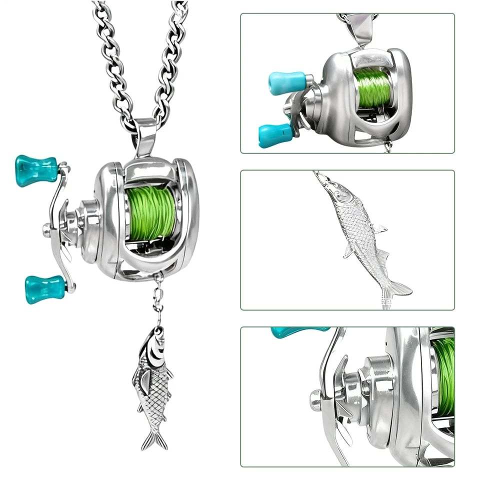 🎁Fishing Reel Jewelry Set