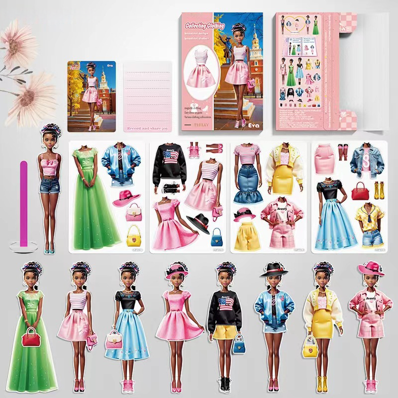 Magnetic Princess Dress-Up Stickers