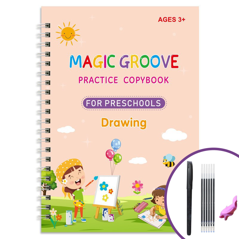 Magic Groove Practice Copybook