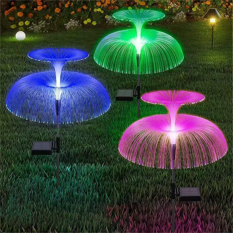 🎄Solar Garden Changing Jellyfish Lights