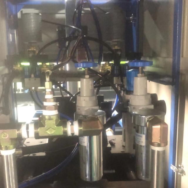 LT-S1-20L semi automatic 1 cavity 20L 5 gallon PET stretching blow molding machine