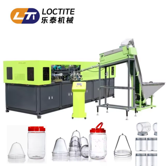LT-F4-jar2L full automatic 4 cavity jar wide mouth 2L stretching blow molding machine