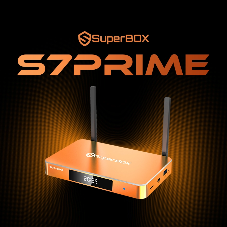 superbox s7 prime android iptv box, fully loaded box