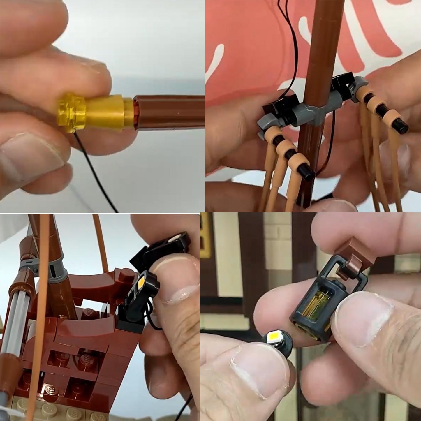 USB Light kit for LEGO 10261 Roller Coaster