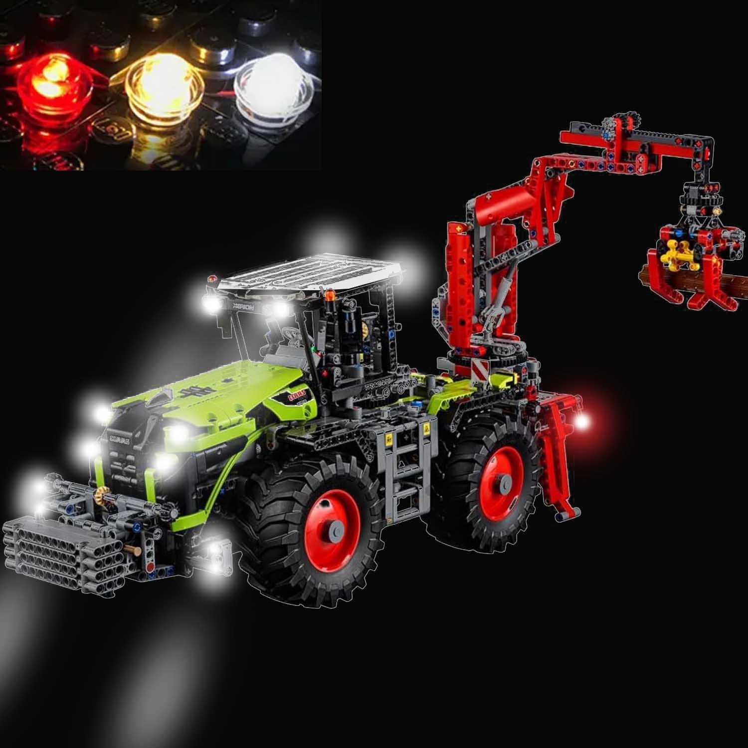 USB Lights Set for Lego 42054  CLAAS XERION 5000 TRAC VC 