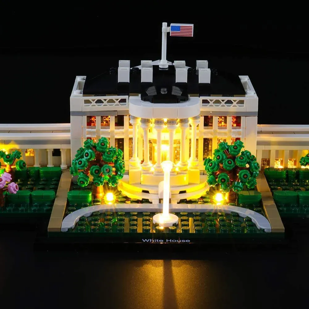 USB Light Kit for LEGO 21054 Architecture White House