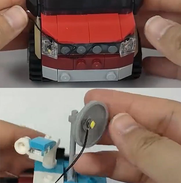 USB Light kit for LEGO 10261 Roller Coaster