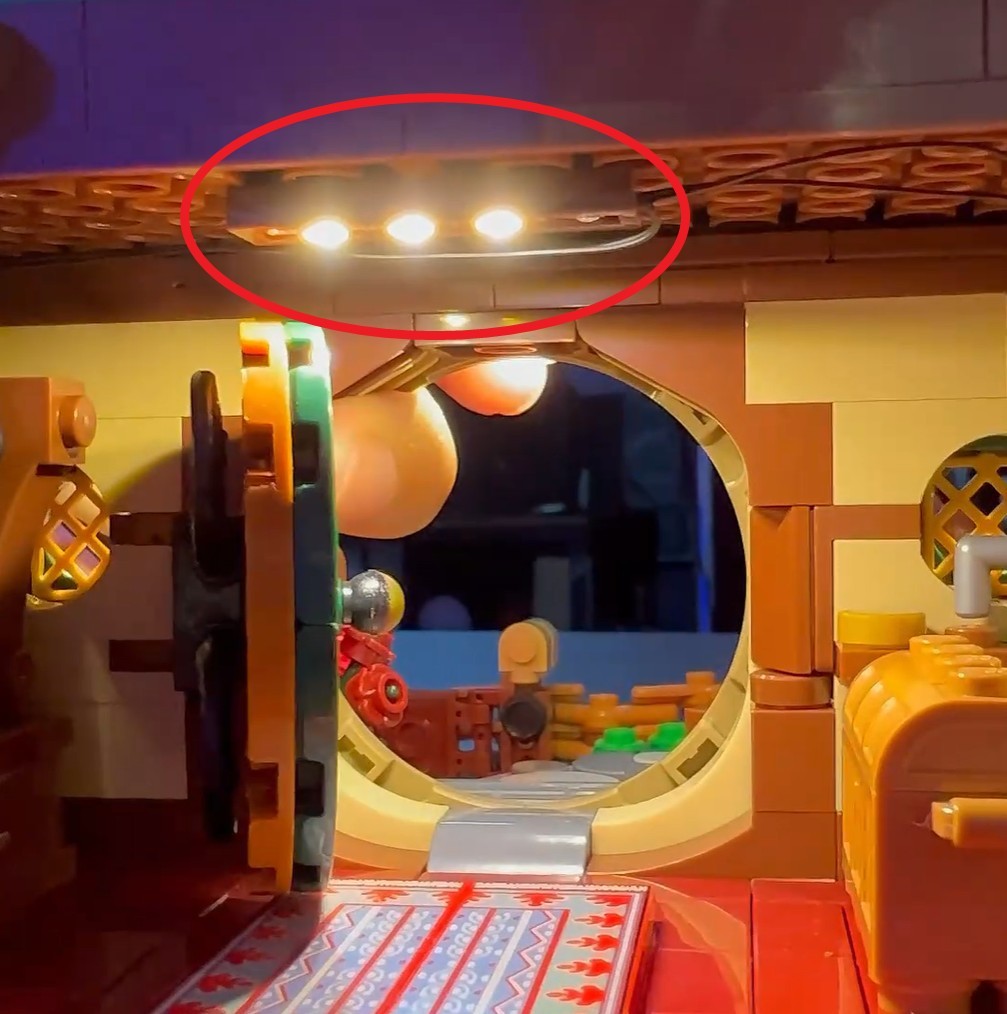 USB Light kit for LEGO 10261 Roller Coaster