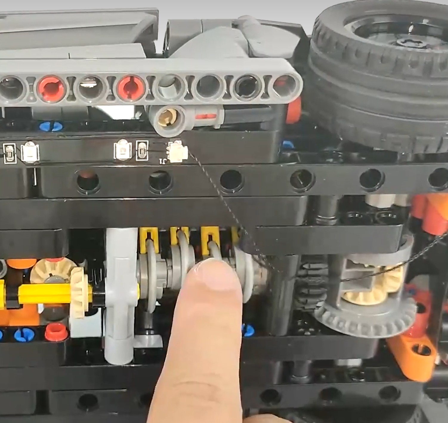 USB Lights Set for Lego 42176 Technic Porsche GT4 e-Performance Race Car