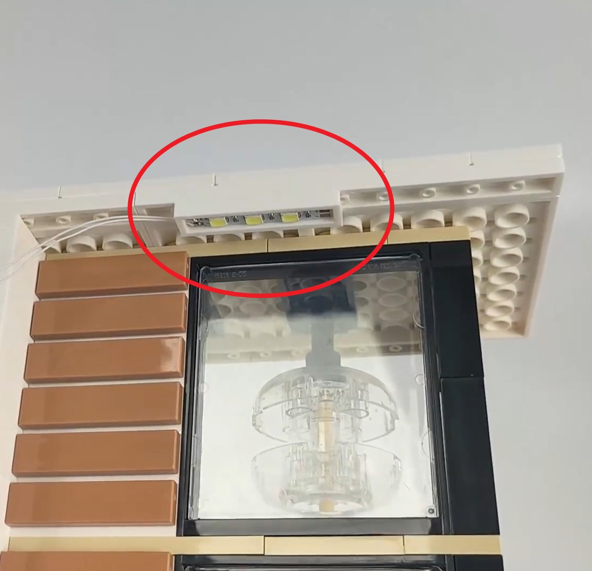 USB Lights for LEGO 76454 Hogwarts Castle The Main Tower 