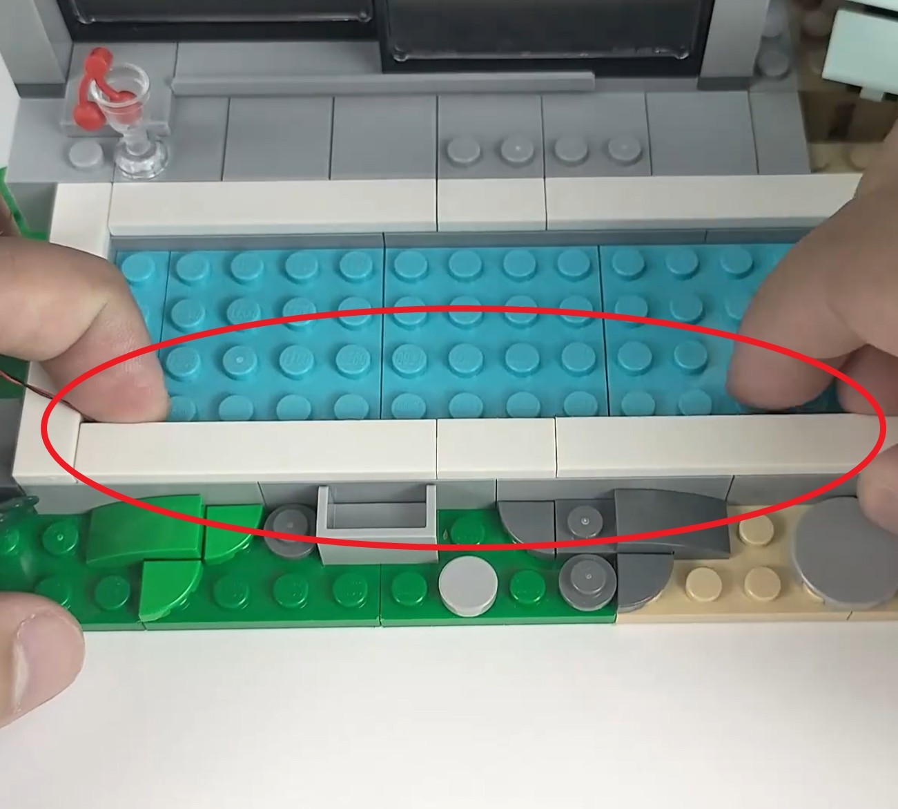 USB Lights Set for Lego 10284 Icons Camp NOU FC Barcelona Stadium
