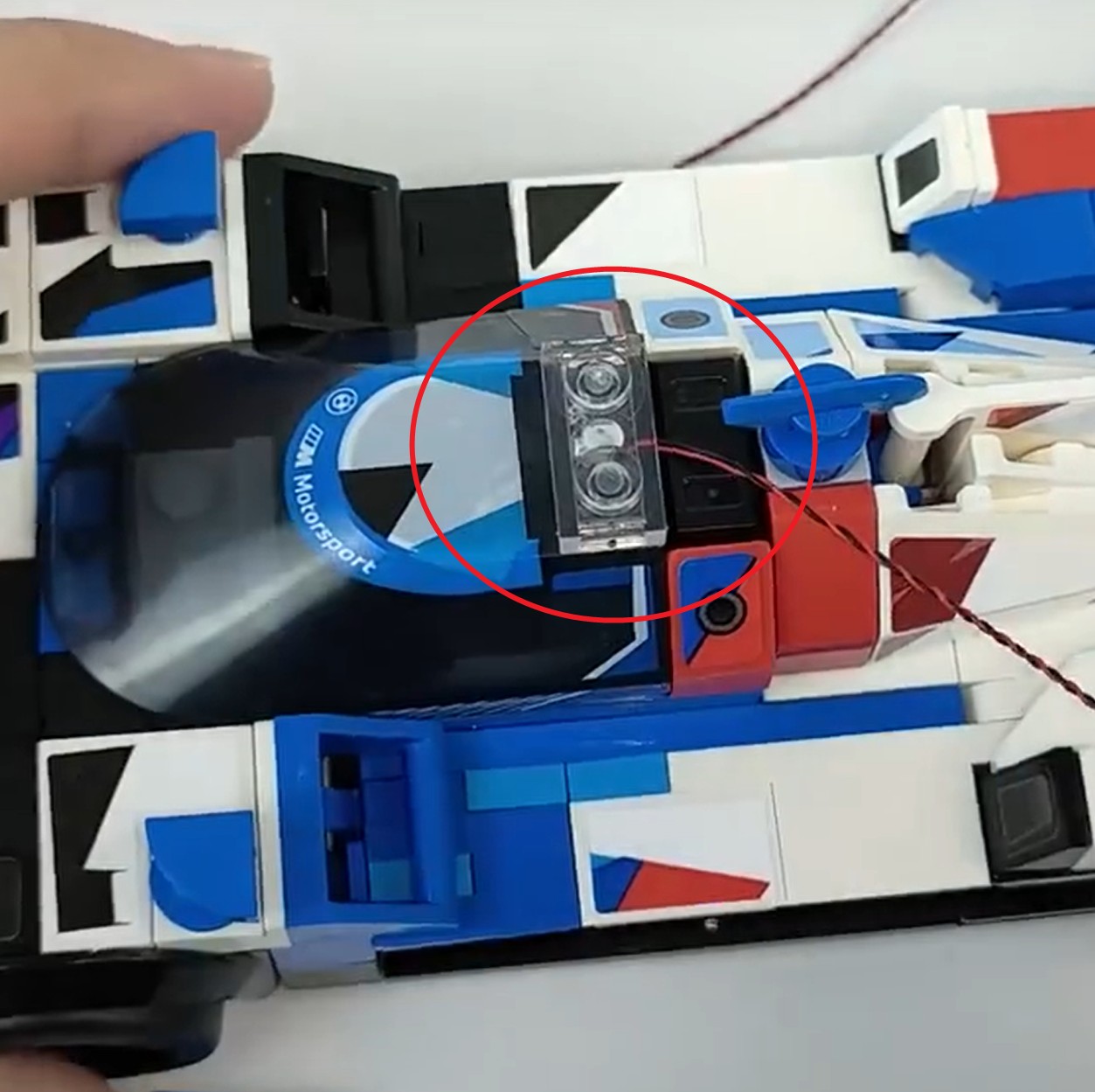 USB Light Kit for Lego 76903 1969 Chevrolet Corvette & C8.R Race Car