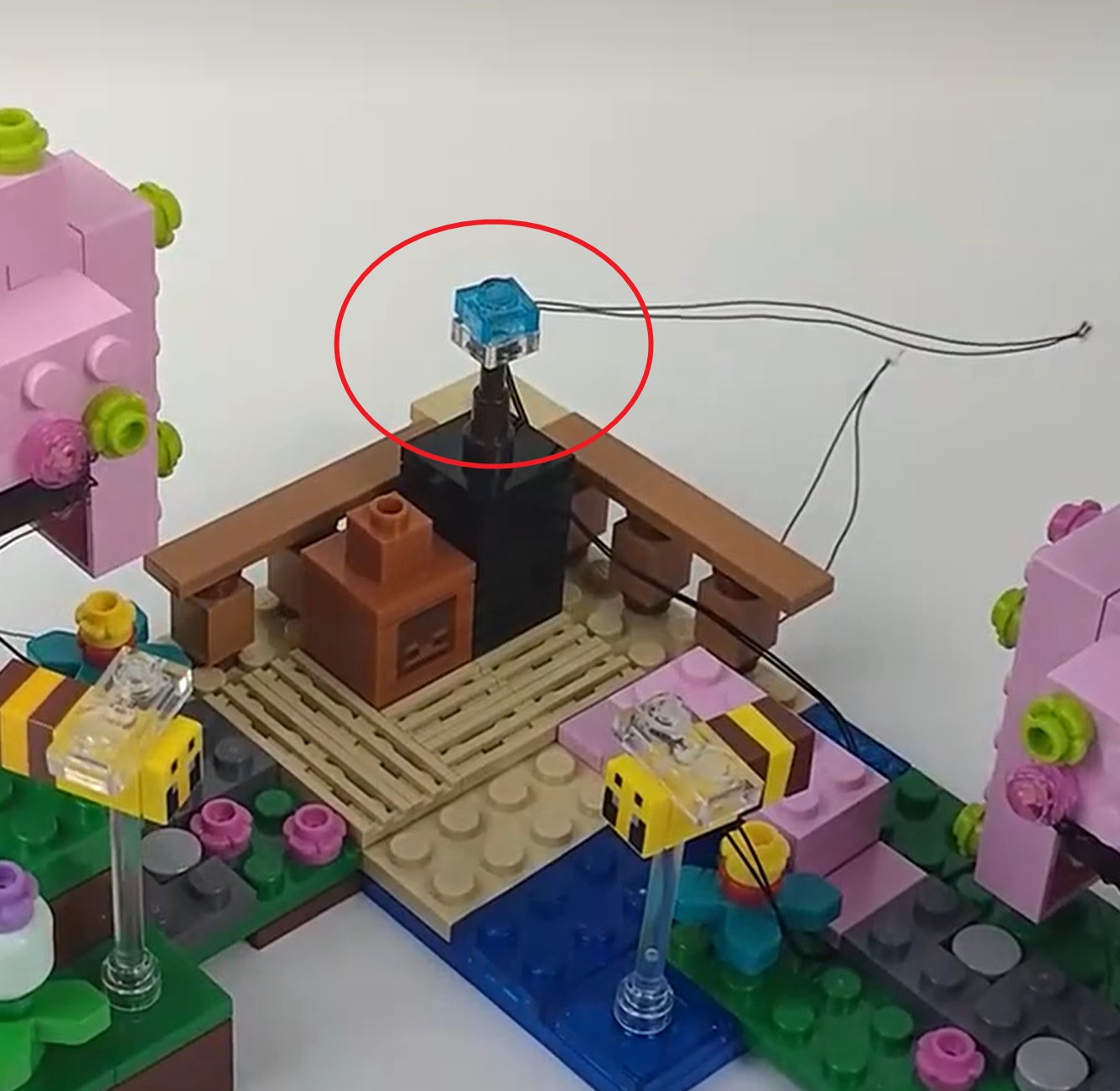 USB Light Kit for LEGO 21188 Mine Llama Village World