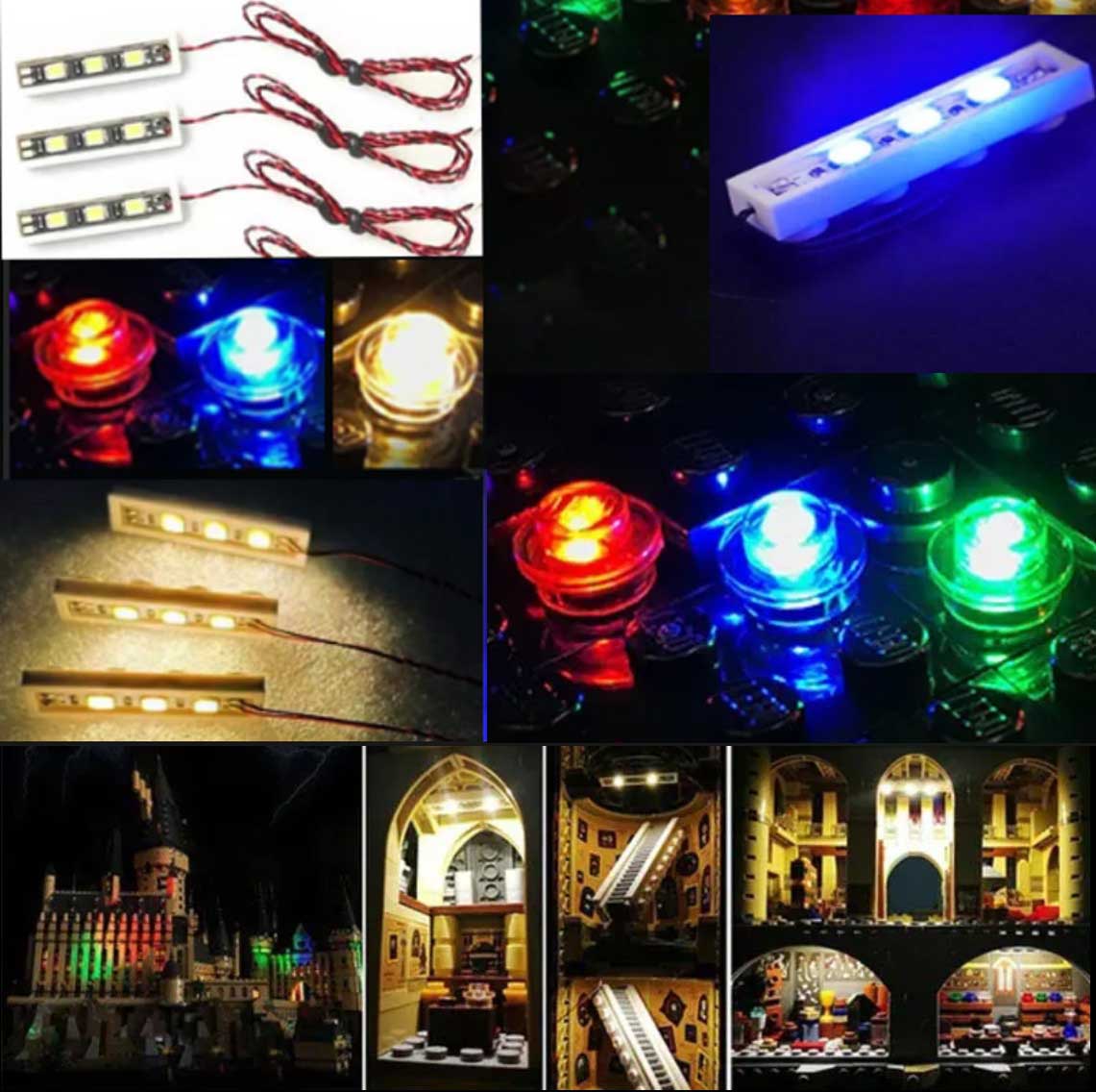 USB Light Kit For LEGO 71043 Harry Potter Hogwarts Castle