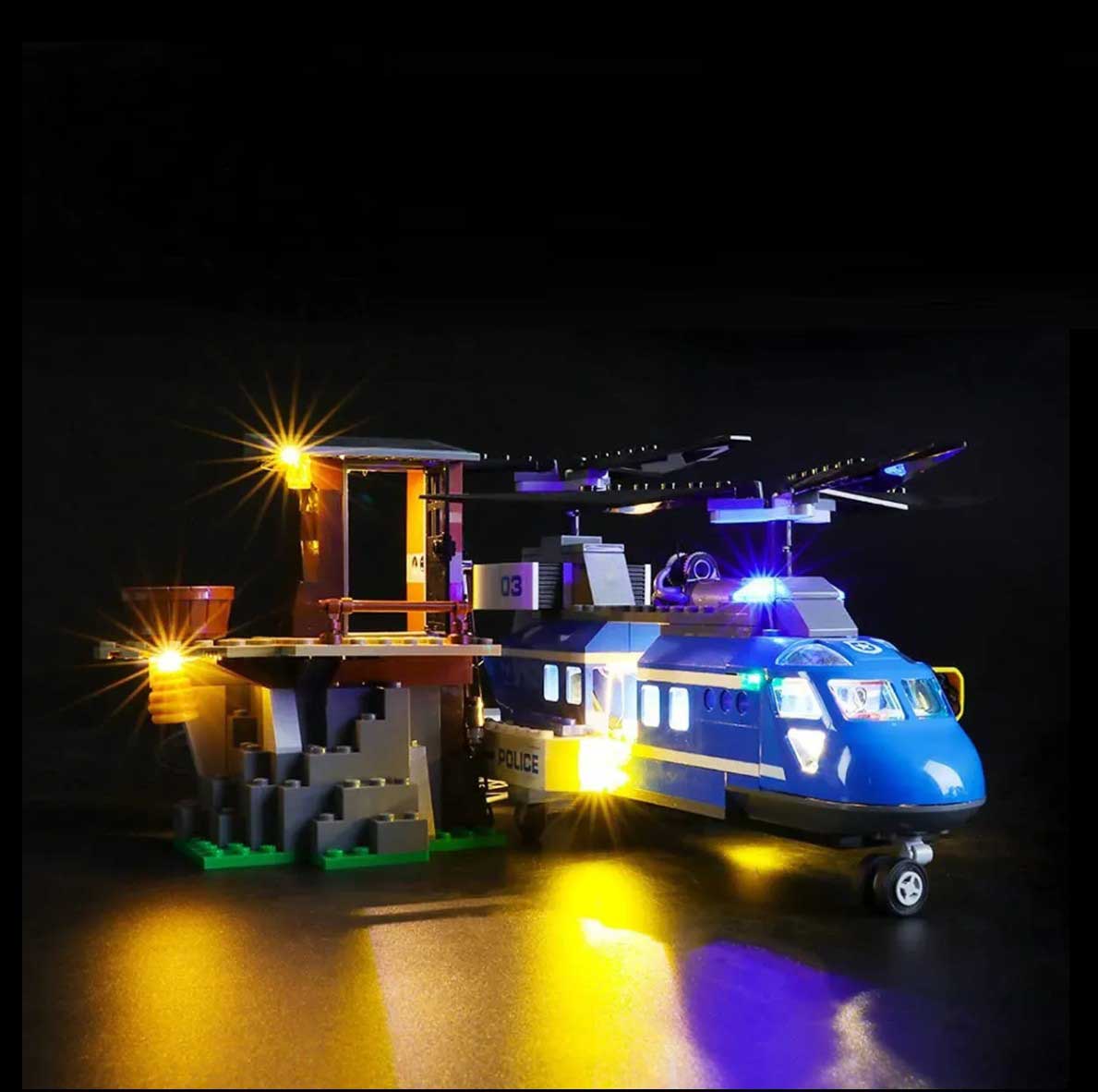 USB Light Kit for Lego 60173 City Mountain Arrest