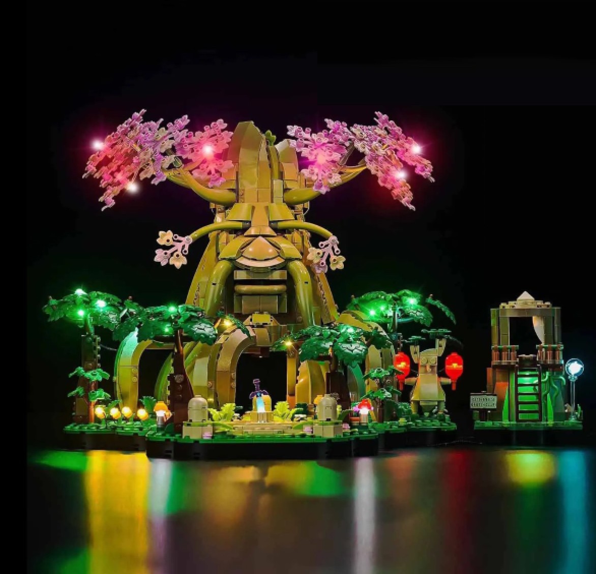 USB Lights Set for Lego 77092 Legend of Zelda Great Deku Tree