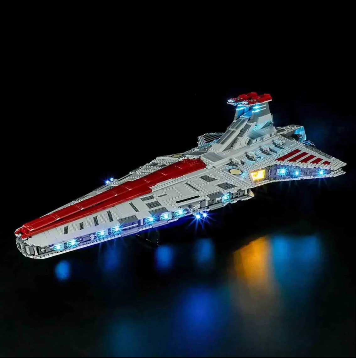 USB Lights Set for Lego 75367 Venator-Class Republic Attack Cruiser Ultimate